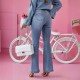 Amazon Cross Border European and AmericanSpring/Summer New Flared Jeans for Women Stylish and Elegant Commuter Casual Pants