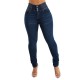 In stock cross border wish Amazon hot selling European and American slim fitting stretch jeans sexy hip lifting high waisted skinny pants